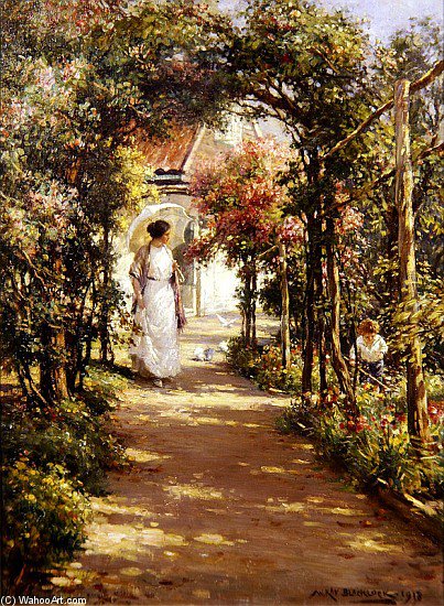 Wikioo.org - The Encyclopedia of Fine Arts - Painting, Artwork by William Kay Blacklock - Summer