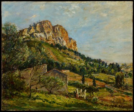 Wikioo.org - The Encyclopedia of Fine Arts - Painting, Artwork by William Mark Fisher - Mount Canaille, Cassis