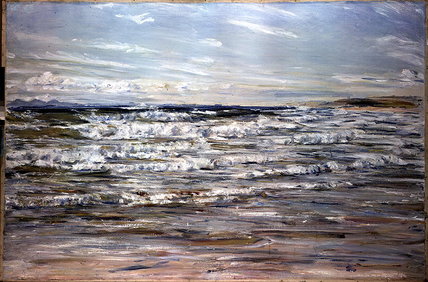 Wikioo.org - The Encyclopedia of Fine Arts - Painting, Artwork by William Mctaggart - And All The Choral Waters Sang