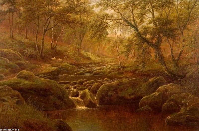 Wikioo.org – L'Encyclopédie des Beaux Arts - Peinture, Oeuvre de William Mellor - Oak Beck, Harrogate