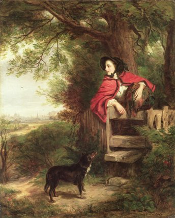 WikiOO.org - אנציקלופדיה לאמנויות יפות - ציור, יצירות אמנות William Powell Frith - A Dream Of The Future -