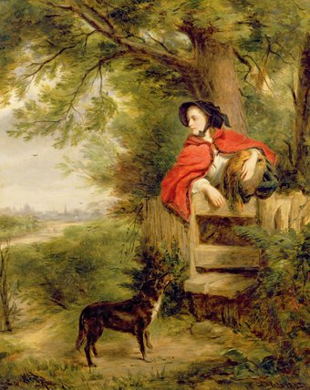 WikiOO.org - Encyclopedia of Fine Arts - Målning, konstverk William Powell Frith - A Dream Of The Future