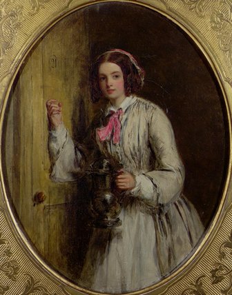 Wikioo.org - The Encyclopedia of Fine Arts - Painting, Artwork by William Powell Frith - A Maid With A Flagon