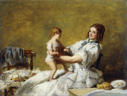 Wikioo.org – L'Enciclopedia delle Belle Arti - Pittura, Opere di William Powell Frith - Bedtime