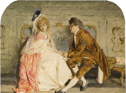 WikiOO.org - Enciclopedia of Fine Arts - Pictura, lucrări de artă William Powell Frith - Dolly Varden
