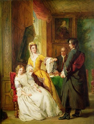 Wikioo.org - The Encyclopedia of Fine Arts - Painting, Artwork by William Powell Frith - Love Token