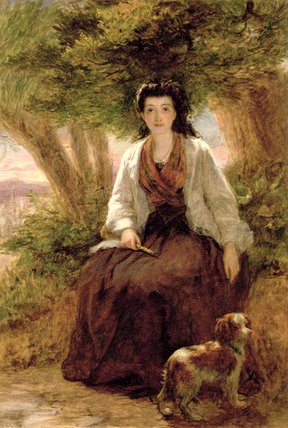 Wikioo.org - The Encyclopedia of Fine Arts - Painting, Artwork by William Powell Frith - Sterne's Maria