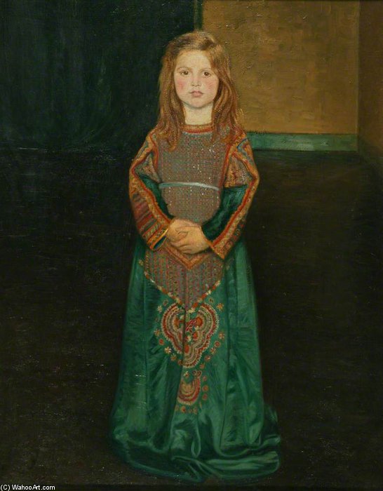 WikiOO.org - Encyclopedia of Fine Arts - Maleri, Artwork William Rothenstein - Princess Betty