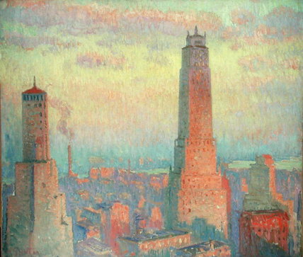 WikiOO.org - Encyclopedia of Fine Arts - Maalaus, taideteos William Samuel Horton - Ritz Tower