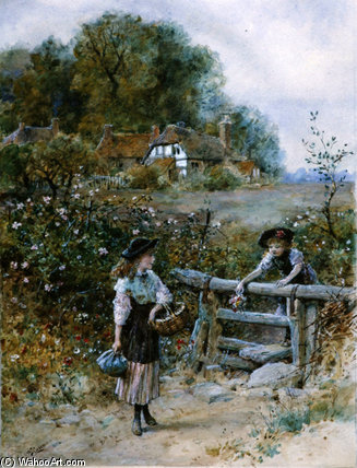 Wikioo.org - The Encyclopedia of Fine Arts - Painting, Artwork by William Stephen Coleman - The Stile