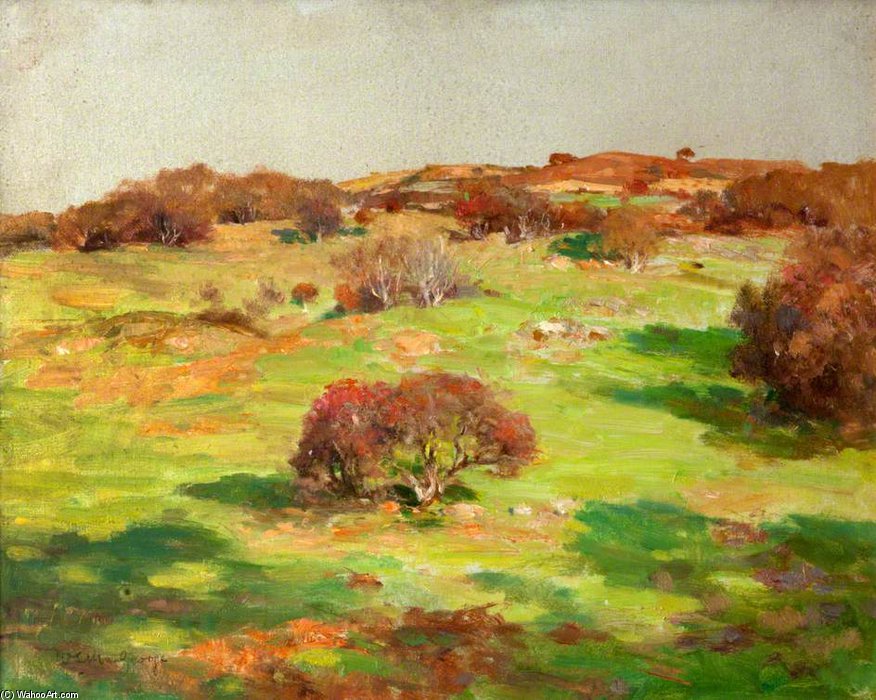 Wikioo.org - The Encyclopedia of Fine Arts - Painting, Artwork by William Stewart Macgeorge - Autumn Sunshine, Kirkcudbright