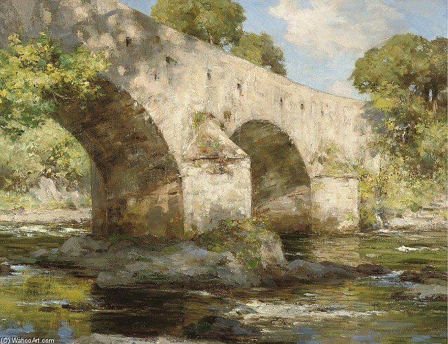 Wikioo.org – L'Encyclopédie des Beaux Arts - Peinture, Oeuvre de William Stewart Macgeorge - Pont East Lothian