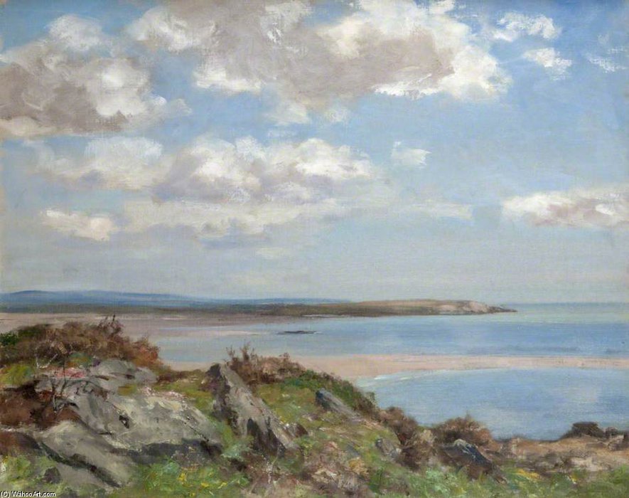 Wikioo.org - The Encyclopedia of Fine Arts - Painting, Artwork by William Stewart Macgeorge - Summer On The Solway