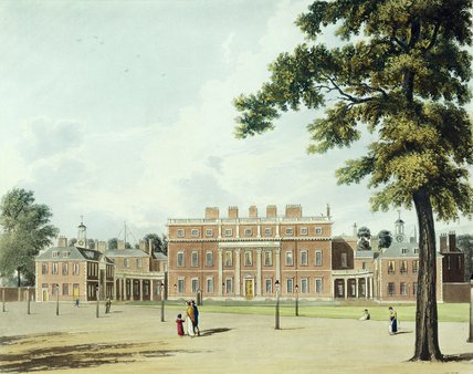 WikiOO.org - Encyclopedia of Fine Arts - Maalaus, taideteos William Westall - Buckingham House