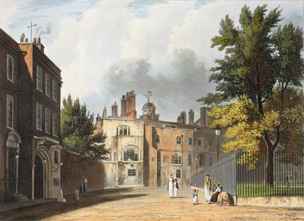 WikiOO.org - Енциклопедія образотворчого мистецтва - Живопис, Картини
 William Westall - Charter House