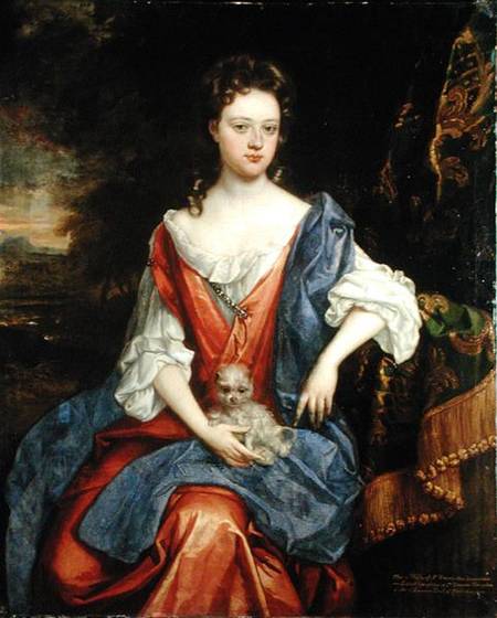 Wikioo.org - The Encyclopedia of Fine Arts - Painting, Artwork by Willem Wissing - Portrait Of Mary, Lady Barrington Bourchier