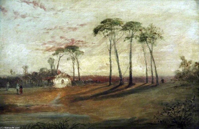 WikiOO.org - Енциклопедия за изящни изкуства - Живопис, Произведения на изкуството James Baker Pyne - Landscape -