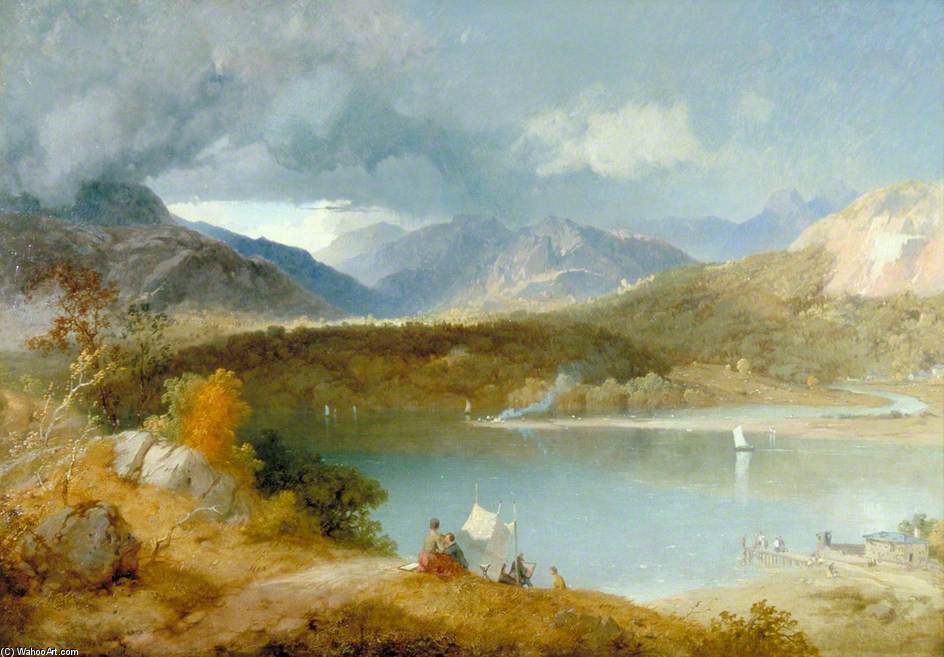 Wikioo.org - The Encyclopedia of Fine Arts - Painting, Artwork by James Baker Pyne - The Head Of Lake Windermere