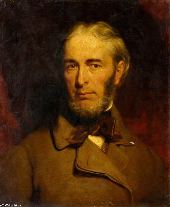 Wikioo.org - The Encyclopedia of Fine Arts - Painting, Artwork by James William Giles - Self Portrait