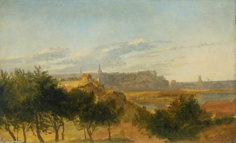 Wikioo.org - The Encyclopedia of Fine Arts - Painting, Artwork by James William Giles - View Of Aberdeen From The South