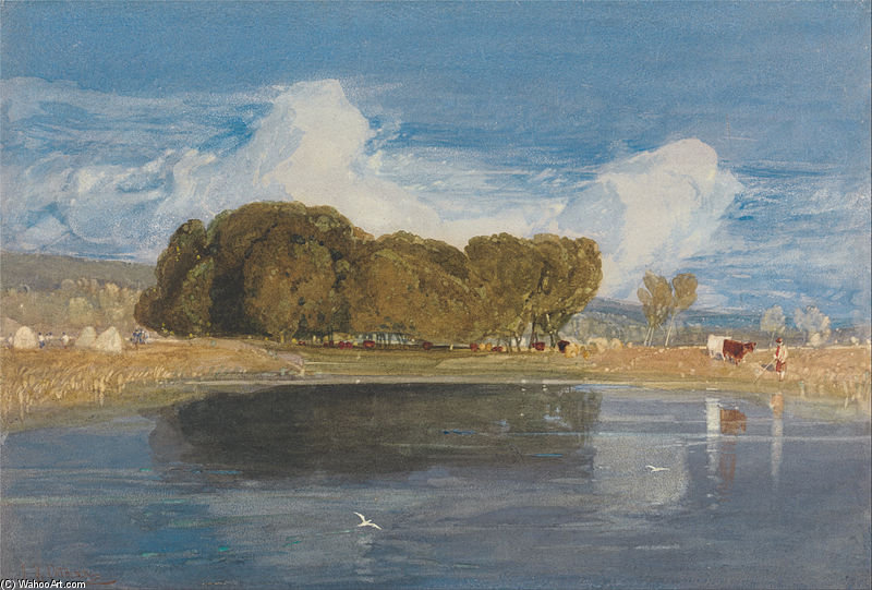 Wikioo.org - The Encyclopedia of Fine Arts - Painting, Artwork by John Sell Cotman - A Summer Day