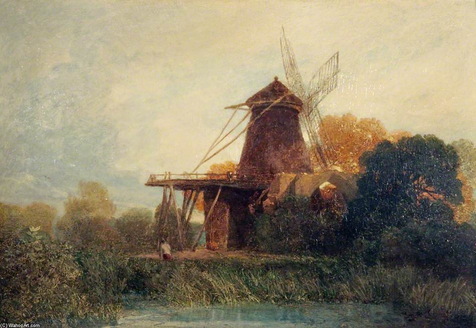 Wikioo.org - The Encyclopedia of Fine Arts - Painting, Artwork by John Sell Cotman - St Benet's Abbey, Norfolk