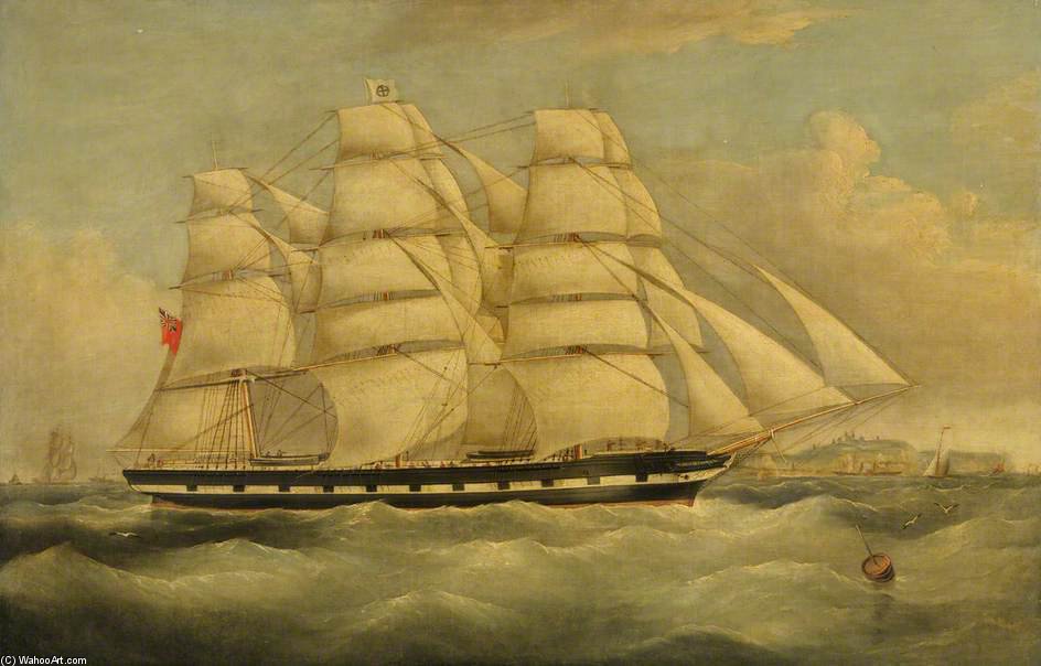 WikiOO.org - Encyclopedia of Fine Arts - Målning, konstverk Joseph Heard - The Ship 'alicia Bland'