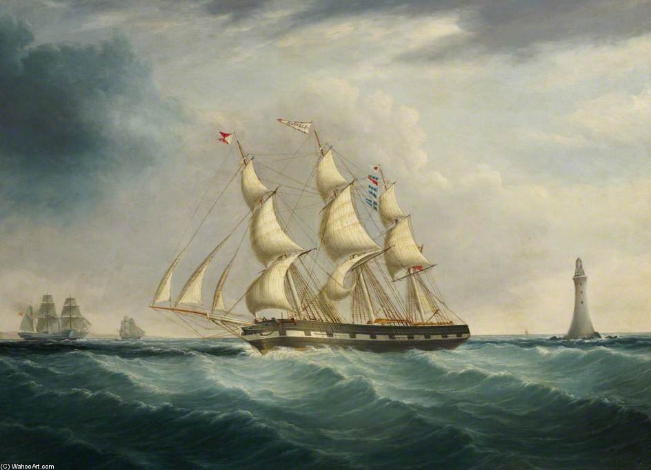 WikiOO.org - Güzel Sanatlar Ansiklopedisi - Resim, Resimler Joseph Heard - The Ship 'allerton'