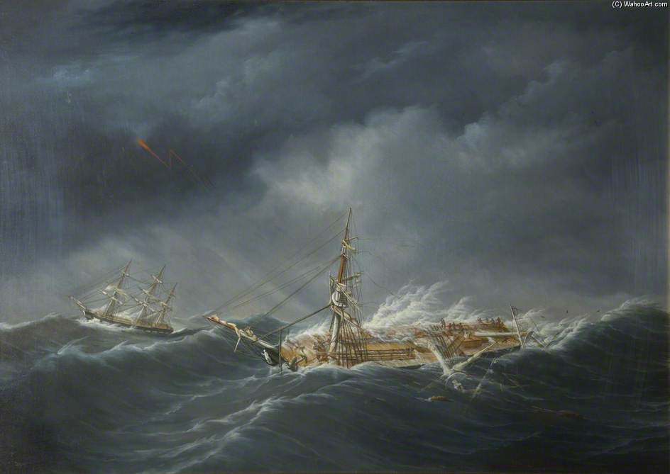 WikiOO.org - Encyclopedia of Fine Arts - Maľba, Artwork Joseph Heard - Unexpected Disaster, 'amathea'
