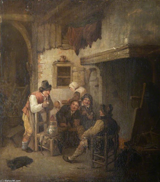 Wikioo.org - The Encyclopedia of Fine Arts - Painting, Artwork by Nicholas Matthew Condy - Interior Scene