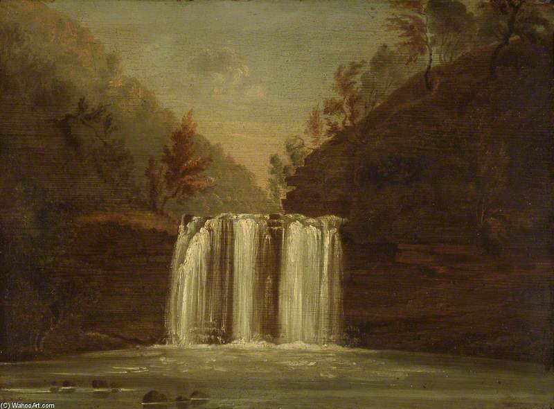 Wikioo.org - The Encyclopedia of Fine Arts - Painting, Artwork by Penry Williams - Sgwd Yr Eira, Vale Of Neath