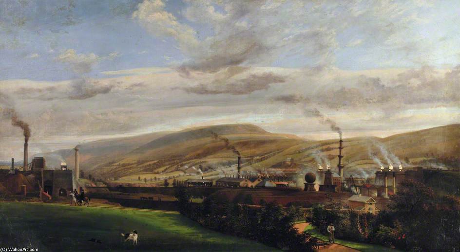 Wikioo.org - The Encyclopedia of Fine Arts - Painting, Artwork by Penry Williams - South Wales Industrial Landscape