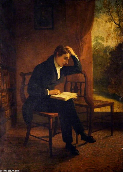 Wikioo.org - The Encyclopedia of Fine Arts - Painting, Artwork by Peter De Wint - John Keats
