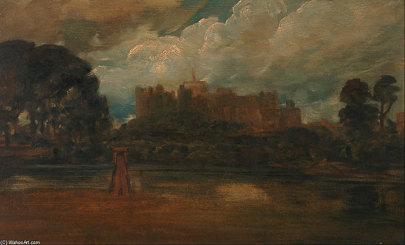WikiOO.org - دایره المعارف هنرهای زیبا - نقاشی، آثار هنری Peter De Wint - Windsor Castle
