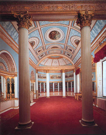 WikiOO.org - Енциклопедия за изящни изкуства - Живопис, Произведения на изкуството Robert Adam - Kenwood House Library