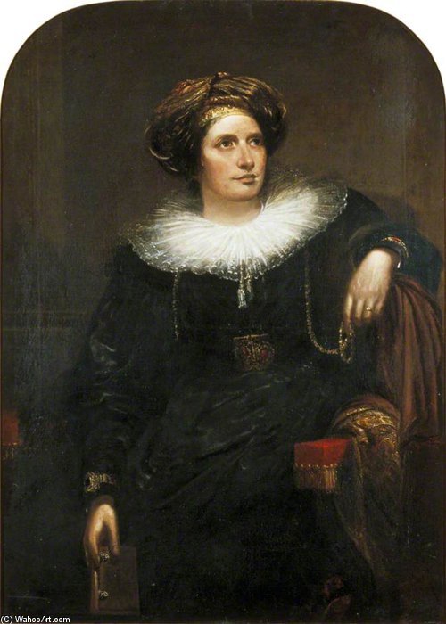 WikiOO.org - Enciklopedija dailės - Tapyba, meno kuriniai Augustus Wall Callcott - Lady Maria Callcott, Née Dundas