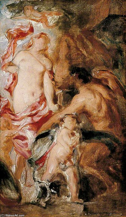 Wikioo.org - The Encyclopedia of Fine Arts - Painting, Artwork by William Etty - Allegorical Study