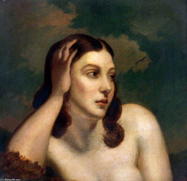 Wikioo.org – La Enciclopedia de las Bellas Artes - Pintura, Obras de arte de William Etty - desnudo femenino