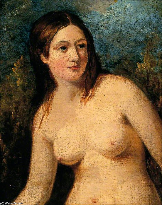 Wikioo.org - The Encyclopedia of Fine Arts - Painting, Artwork by William Etty - Female Nude -