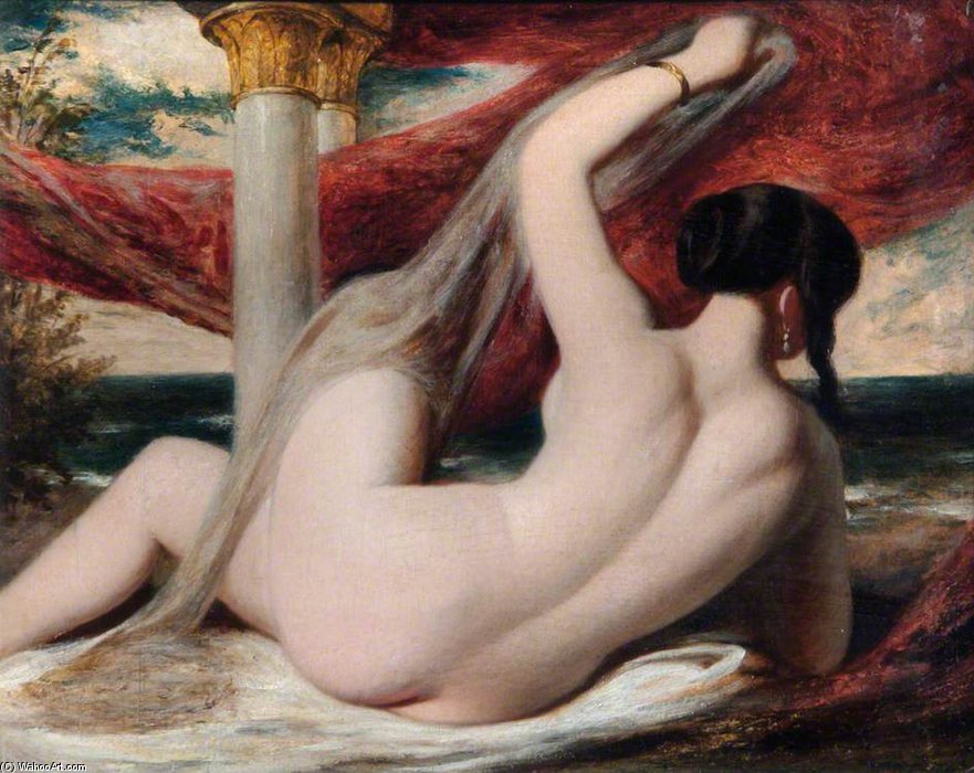 Wikioo.org - The Encyclopedia of Fine Arts - Painting, Artwork by William Etty - Nude