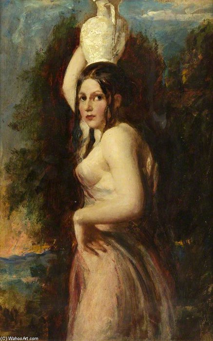 Wikioo.org - The Encyclopedia of Fine Arts - Painting, Artwork by William Etty - The Water Carrier