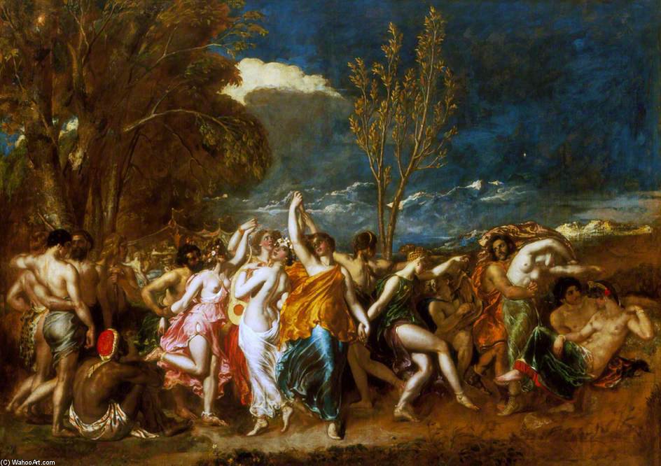 Wikioo.org - The Encyclopedia of Fine Arts - Painting, Artwork by William Etty - The World Before The Flood