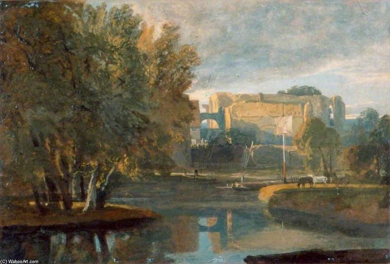 Wikioo.org - The Encyclopedia of Fine Arts - Painting, Artwork by William Havell - Reading Abbey, Berkshire