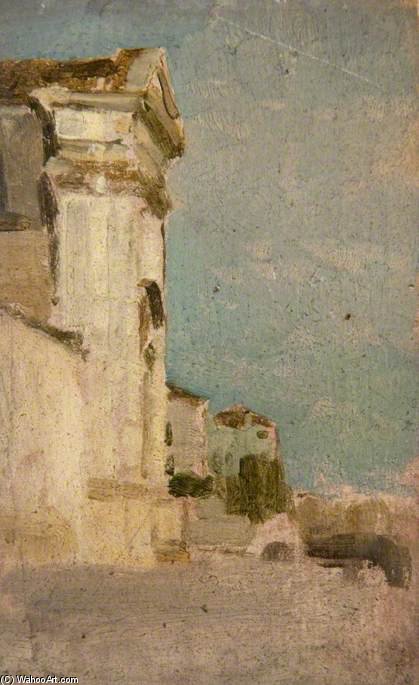 WikiOO.org - Encyclopedia of Fine Arts - Lukisan, Artwork William Heath Wilson - Venice, Along The Zattere