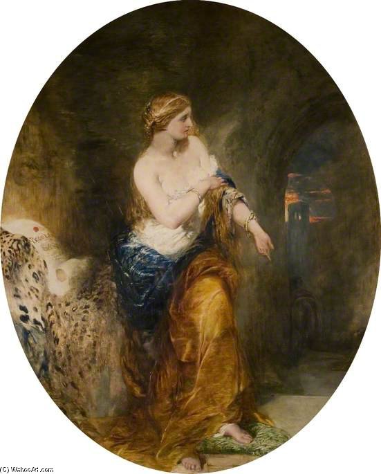 Wikioo.org - The Encyclopedia of Fine Arts - Painting, Artwork by Alfred Joseph Woolmer - Lady Godiva
