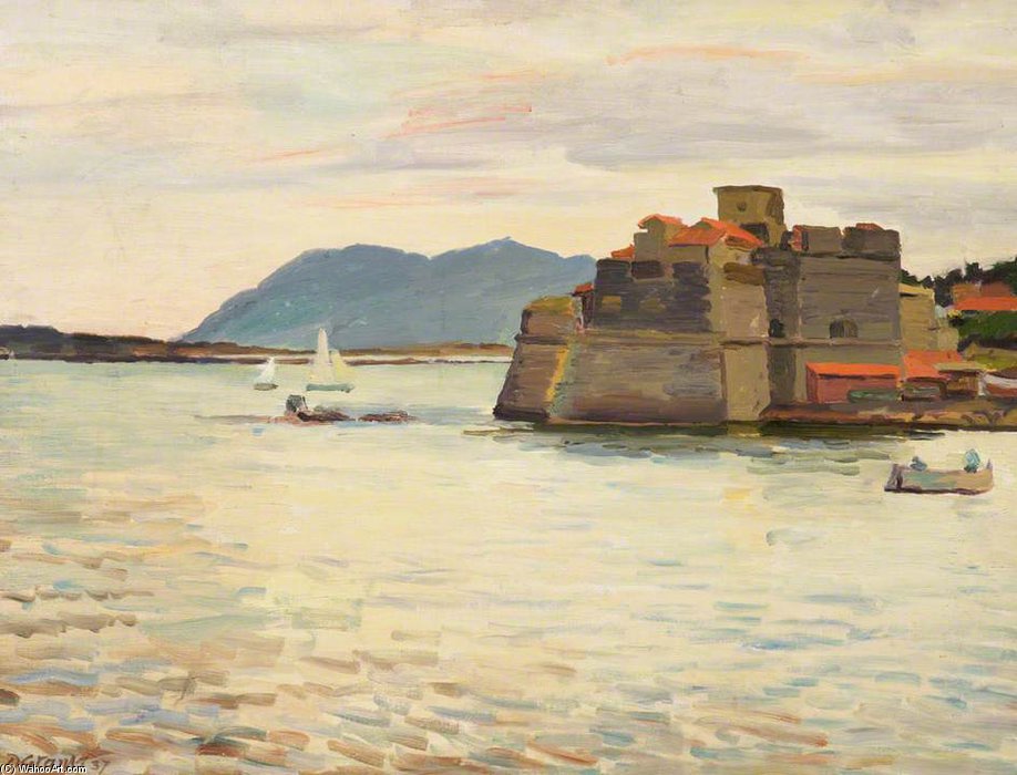 Wikioo.org - The Encyclopedia of Fine Arts - Painting, Artwork by Duncan Grant - Fort St Louis, Toulon, France