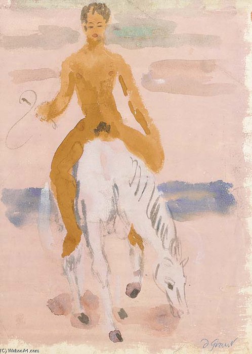 Wikioo.org - Encyklopedia Sztuk Pięknych - Malarstwo, Grafika Duncan Grant - Horse And Rider