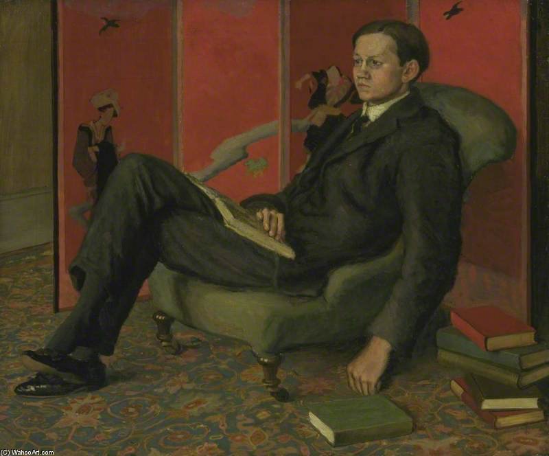 Wikioo.org - The Encyclopedia of Fine Arts - Painting, Artwork by Duncan Grant - James Strachey