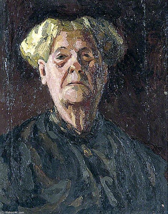 WikiOO.org - Encyclopedia of Fine Arts - Maalaus, taideteos Duncan Grant - Lady Strachey