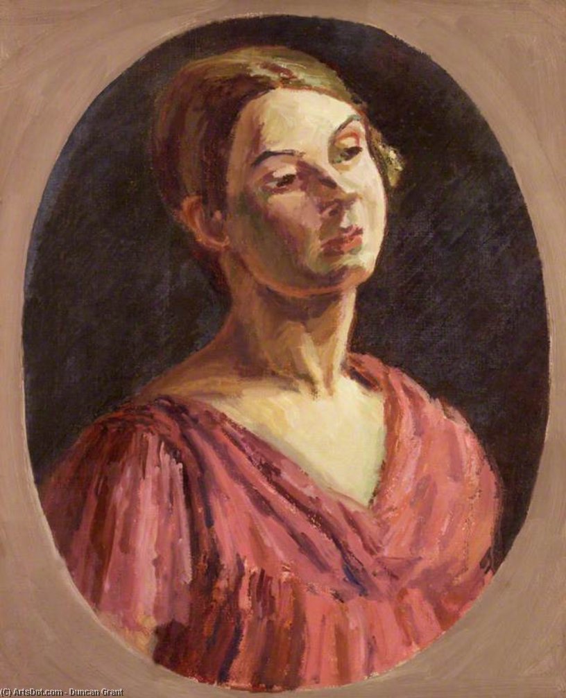 WikiOO.org - Encyclopedia of Fine Arts - Schilderen, Artwork Duncan Grant - Lydia Lopokova